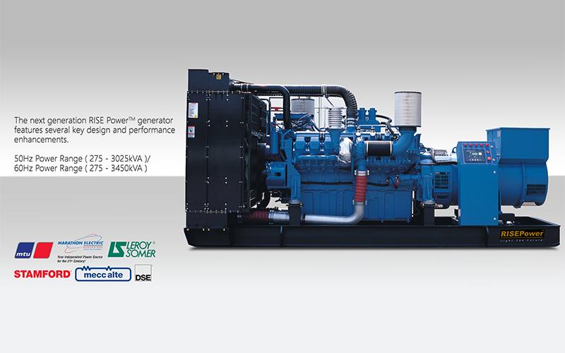 MTU Diesel Engine Powered - MTU Generator