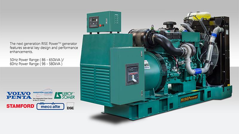 Volvo Diesel Engine Powered 68 - 500kW Volvo Diesel Generator