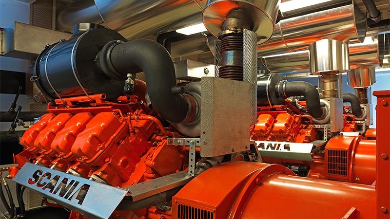 SCANIA Diesel Engine Powered 200 - 440kW SCANIA Diesel Generator