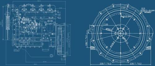XinChai Series Diesel Engine, 490